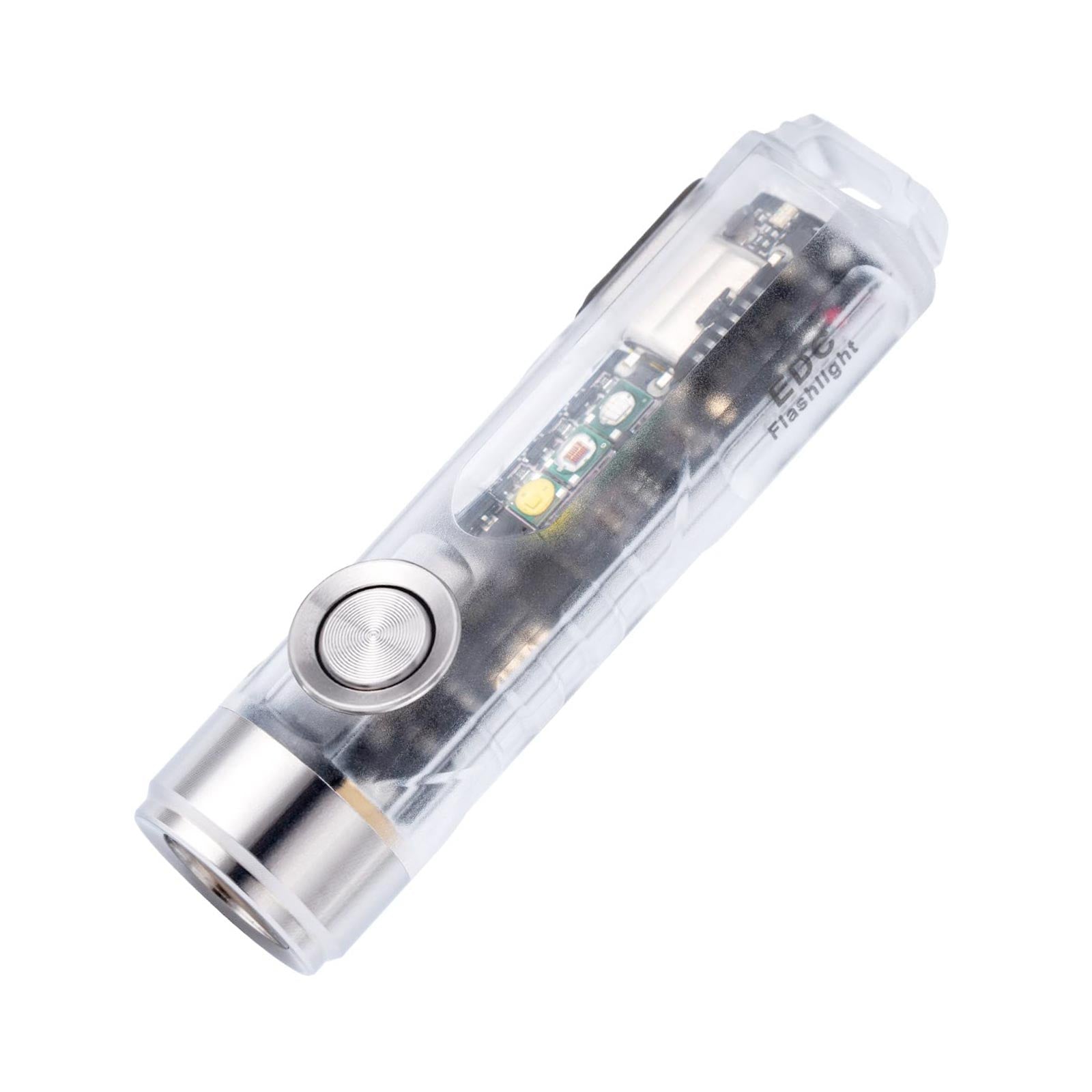 Battery-powered Mini Portable Edc Flashlight Emergency Lighting