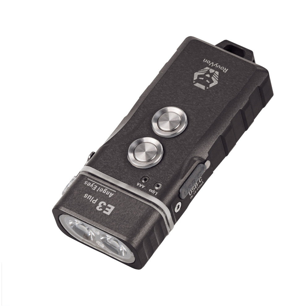 Rovyvon Angel Eyes E3 Plus Aaa Battery Edc Flashlight