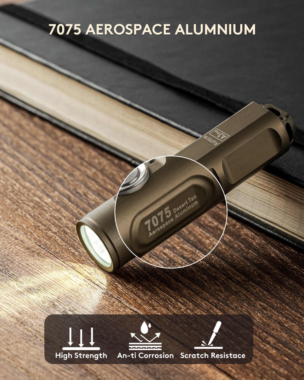 RovyVon Aurora A3 Pro Keychain Flashlight