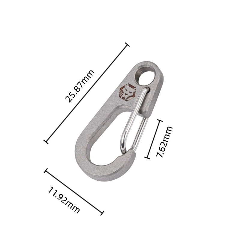 RC01 Titanium Keyring Carabiner