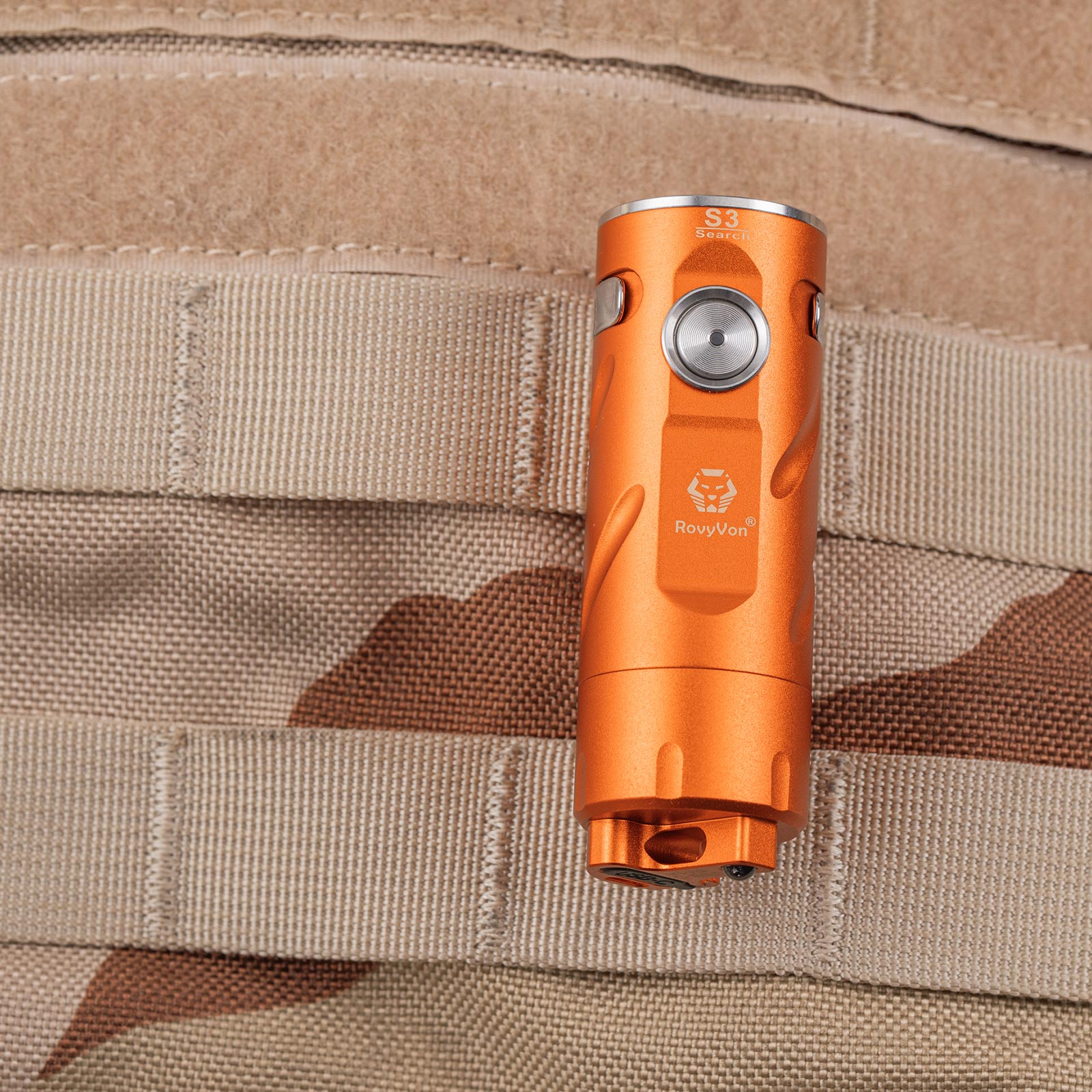 RovyVon S3 USB-C Rechargeable 1800 Lumens EDC Flashlight