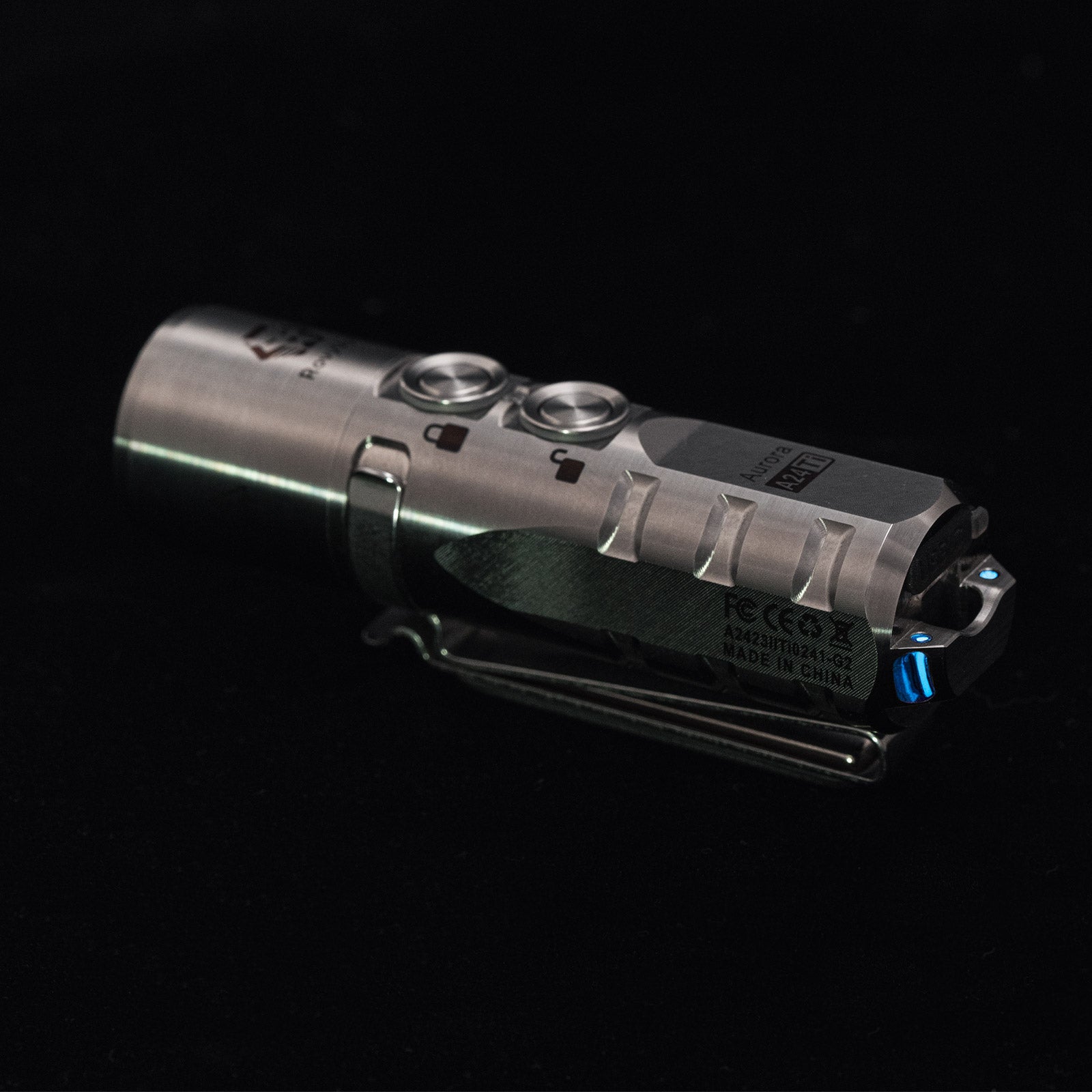 Aurora A24 (G2) Titanium EDC Flashlight